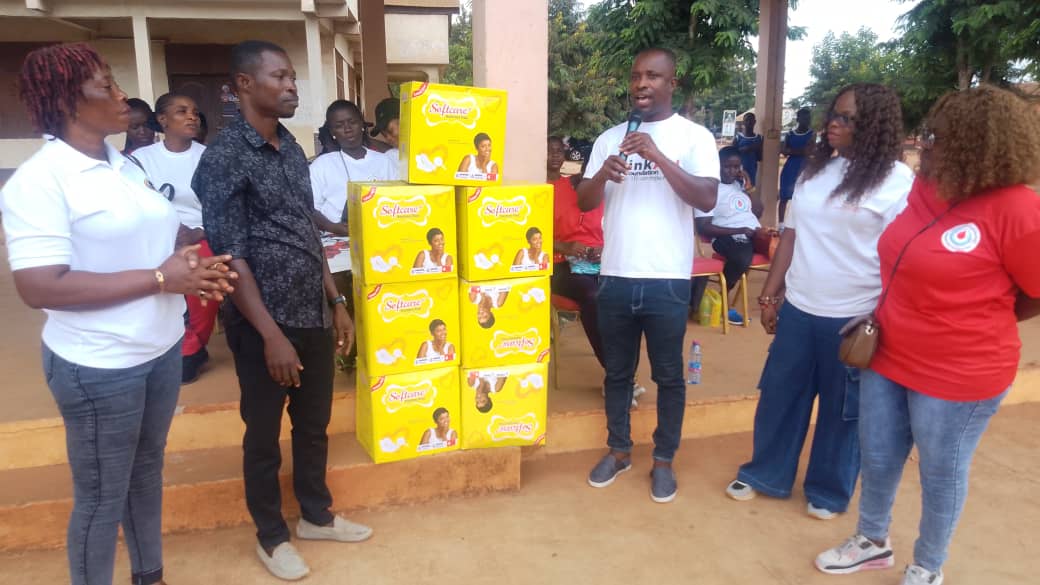 Empowering Girls Through Hygiene: Berekum West and Think-Aid Foundation Mark 2025 Menstrual Hygiene Day