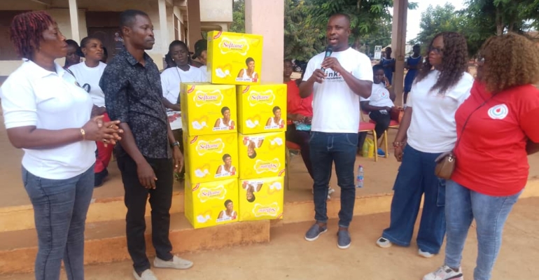 Empowering Girls Through Hygiene: Berekum West and Think-Aid Foundation Mark 2025 Menstrual Hygiene Day